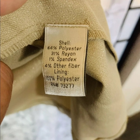 LC Lauren Conrad Tan Sleeveless Dress - Picture 5 of 8